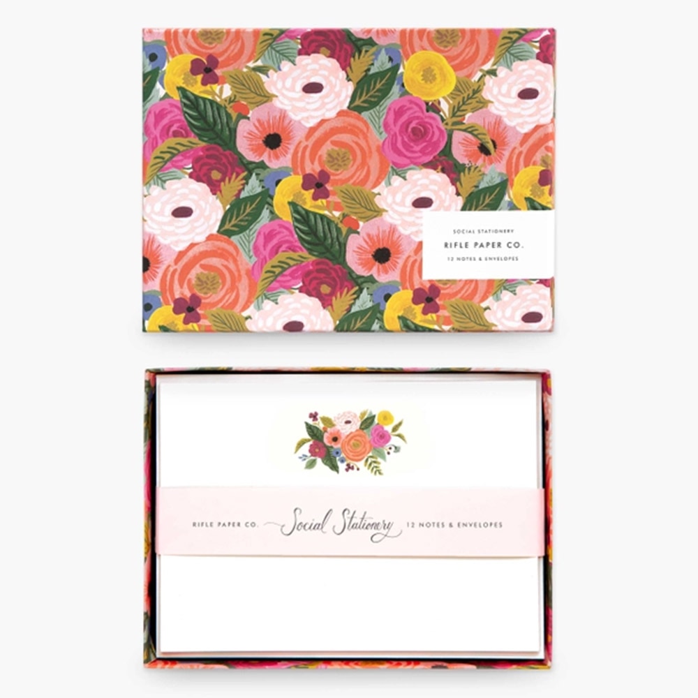 Rifle Paper, Stationery, Gifts, Social, Stationery Set, Juliet Rose, 728746